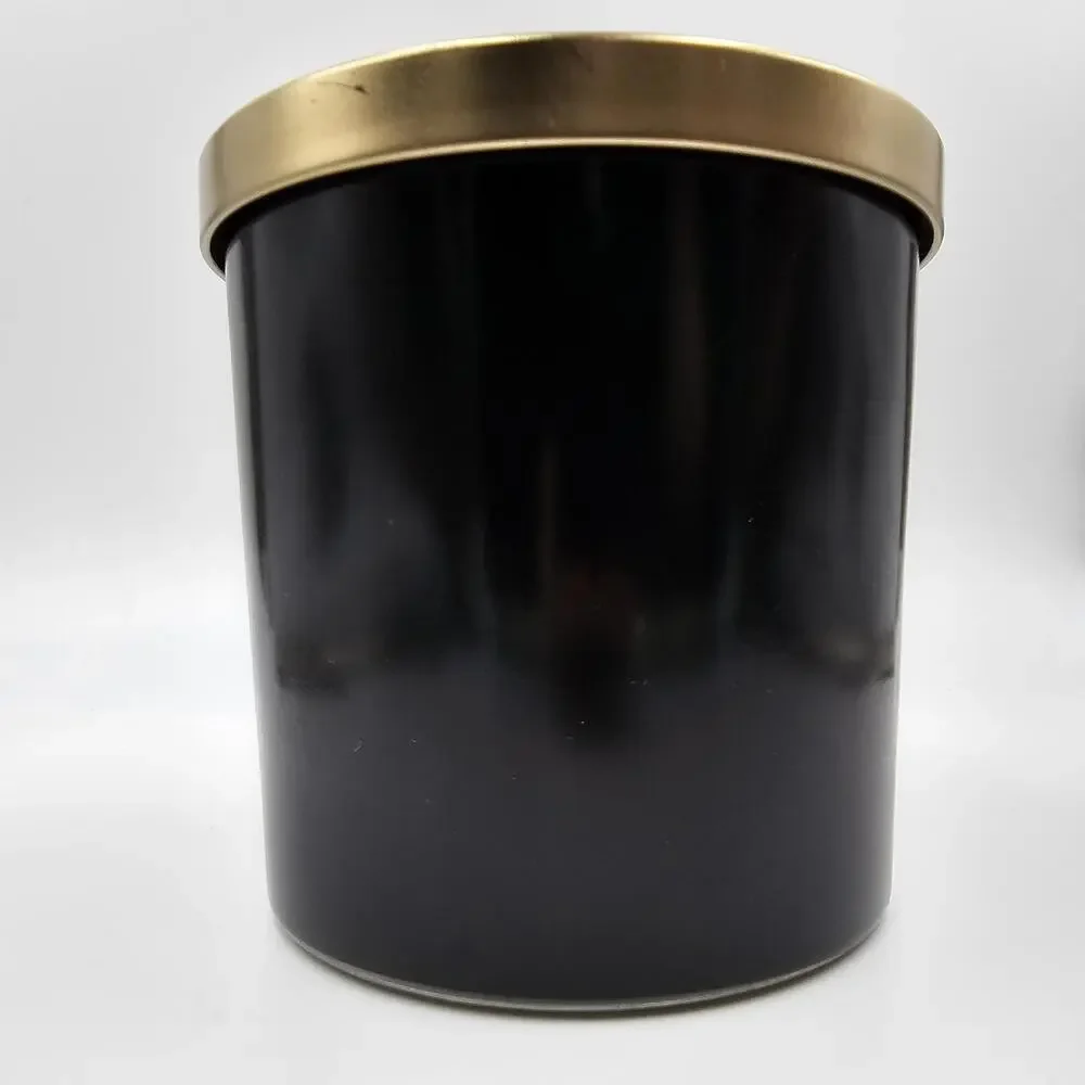 2 Wick Candle Fresh/Clean Scent Glass Halloween‎ Candle Gothic